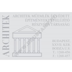 TRAXX Stampy 9028 bélyegző egyedi lenyomattal (34x60 mm)