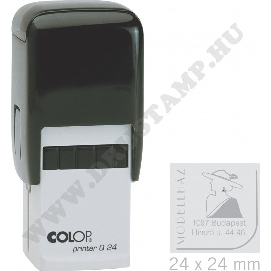 COLOP Printer Q24 bélyegző egyedi lenyomattal (24x24 mm)