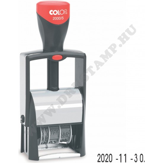 COLOP Classic 2000/5 fém dátumbélyegző