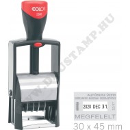 COLOP Classic 2360 dátumbélyegző egyedi lenyomattal