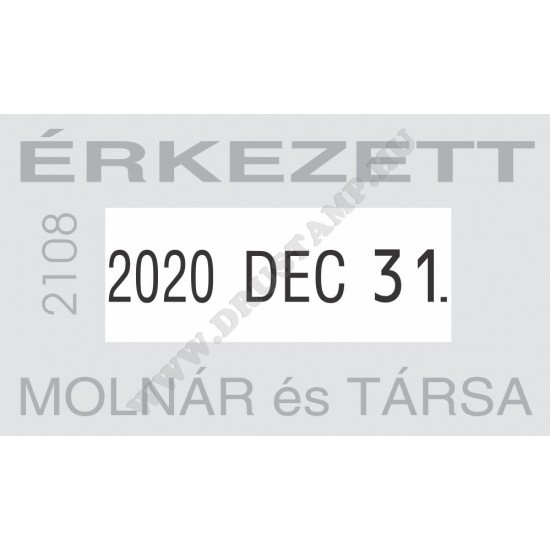 COLOP Expert 3160 dátumbélyegző egyedi lenyomattal
