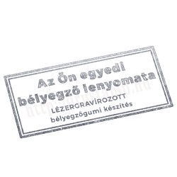 COLOP Printer 30 / Printer C30 bélyegzőgumi (18x47mm - max 5 sor)