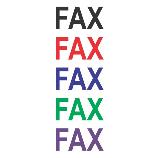 FAX bélyegző