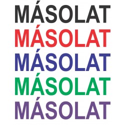 MÁSOLAT feliratú bélyegző
