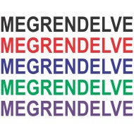 MEGRENDELVE feliratú bélyegző